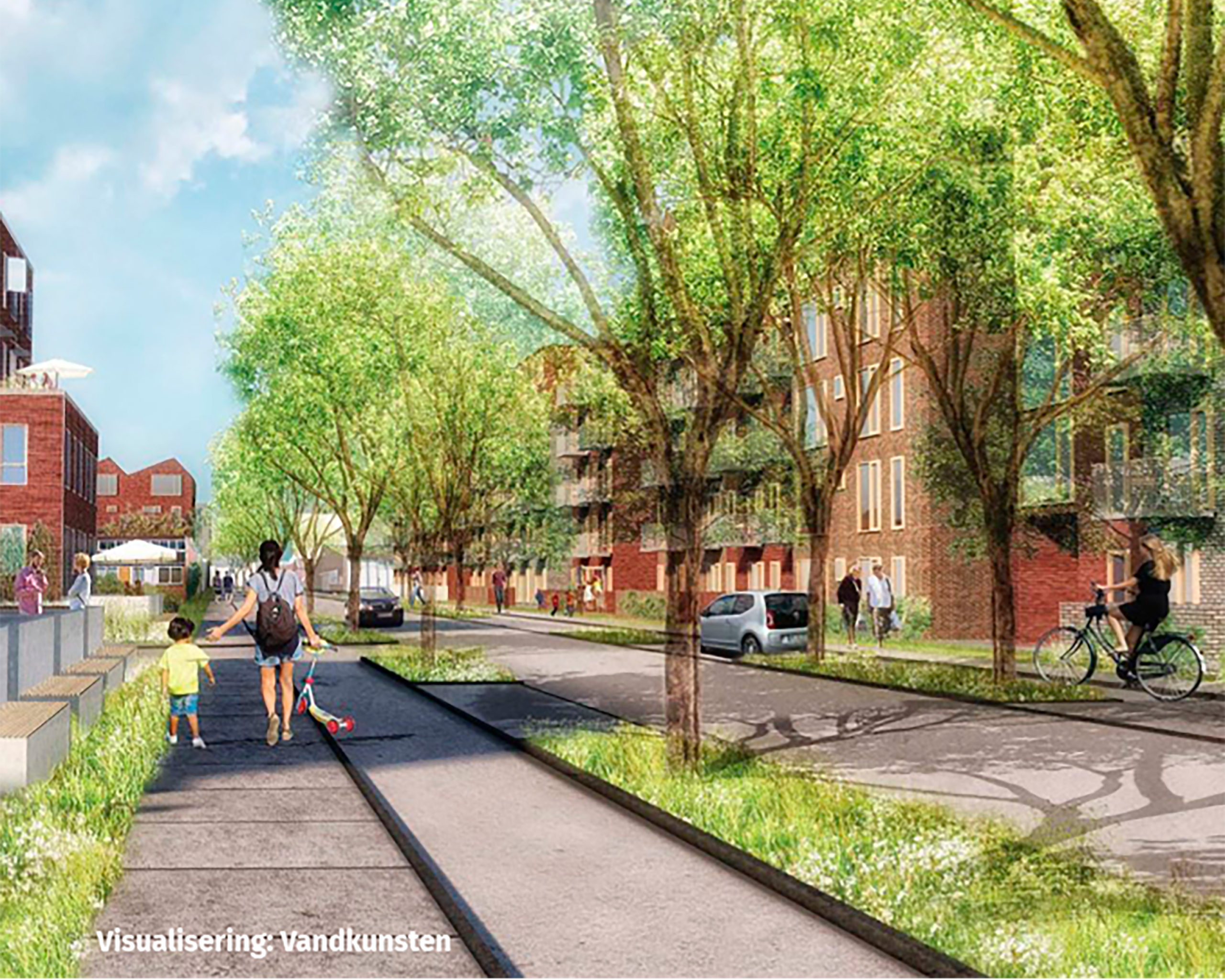 Udviklingsplan og parkeringsstrategi for Kirkebjerg i Brøndby